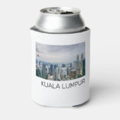 Kuala Lumpur Maleisië Skyline  souvenir Blikjeskoeler (Blikje Achterkant)