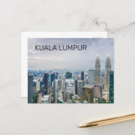 Kuala Lumpur Maleisië Skyline  souvenir Briefkaart