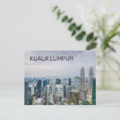 Kuala Lumpur Maleisië Skyline souvenir Briefkaart (Staand voorkant)