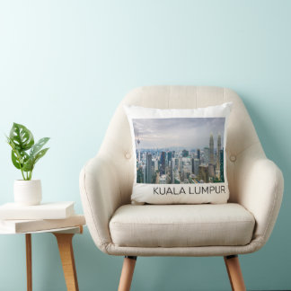 Kuala Lumpur Maleisië Skyline  souvenir Kussen
