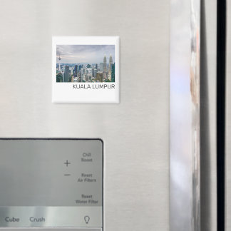 Kuala Lumpur Maleisië Skyline  souvenir Magneet