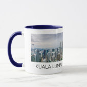 Kuala Lumpur Maleisië Skyline souvenir Mok (Links)