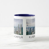 Kuala Lumpur Maleisië Skyline souvenir Mok (Midden)