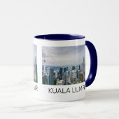 Kuala Lumpur Maleisië Skyline souvenir Mok (Voorkant rechts)