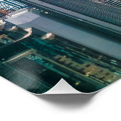 Kuala Lumpur Maleisië Skyline  souvenir Perfect Poster (Hoek)