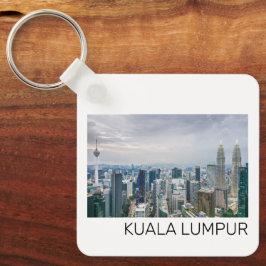 Kuala Lumpur Maleisië Skyline  souvenir Sleutelhanger