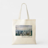 Kuala Lumpur Maleisië Skyline souvenir Tote Bag (Achterkant)