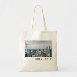 Kuala Lumpur Maleisië Skyline  souvenir Tote Bag