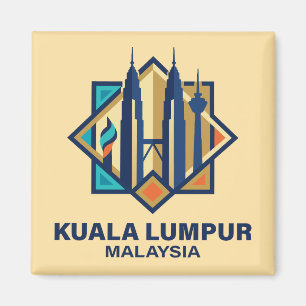 Kuala Lumpur Maleisië Zuidoost-Azië Magneet