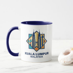Kuala Lumpur Maleisië Zuidoost-Azië Mok