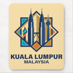 Kuala Lumpur Maleisië Zuidoost-Azië Muismat