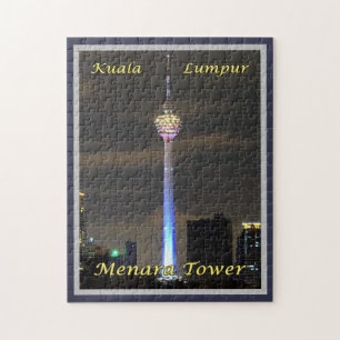 Kuala Lumpur Menara Tower - Maleisië - Legpuzzel