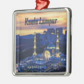 Kuala Lumpur Metalen Ornament (Links)