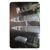 kuala lumpur - nacht magneet (Verticaal)