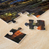 Kuala-Lumpur nachtscene Legpuzzel (Zijkant)