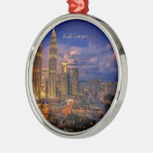 Kuala Lumpur, Petronas Twin Towers Metalen Ornament (Links)