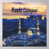 Kuala Lumpur Poster (Voorkant)