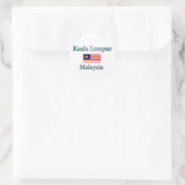 Kuala Lumpur Ronde Sticker (Tas)