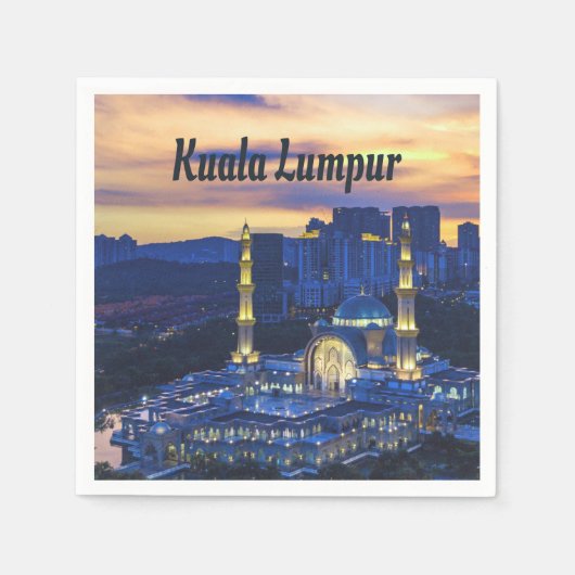Kuala Lumpur Servet (Voorkant)
