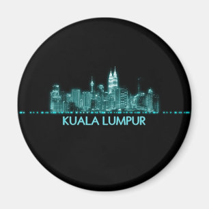 Kuala Lumpur Skyline Magneet