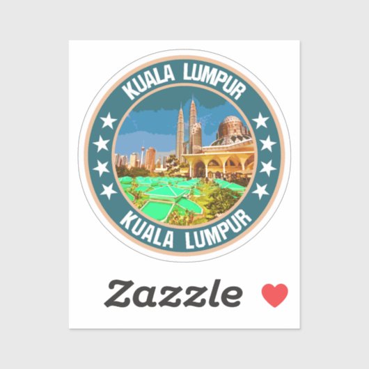 Kuala Lumpur Sticker (Vel)