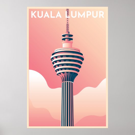 Kuala Lumpur Tower Poster (Voorkant)
