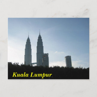 Kuala Lumpur Towers Briefkaart
