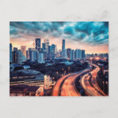 Kuala Lumpur-zonsondergang Briefkaart (Voorkant)