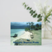 Kualoa Beach Park Briefkaart (Staand voorkant)
