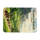 Kualoa Ranch Hawaï Magneet (Horizontaal)