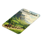 Kualoa Ranch Hawaï Magneet (Linkerzijde)