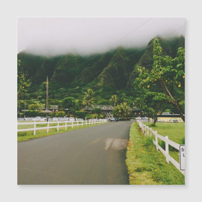 Kualoa Ranch, Oahu, Hawaï (Voorkant)