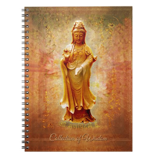 Kuan Yin (aanpasbaar) Notitieboek (Voorkant)