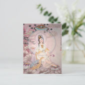 Kuan Yin boeddhistische godin van compassie Briefkaart (Staand voorkant)