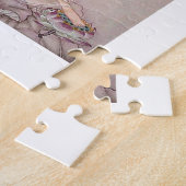 Kuan Yin boeddhistische godin van compassie Legpuzzel (Zijkant)