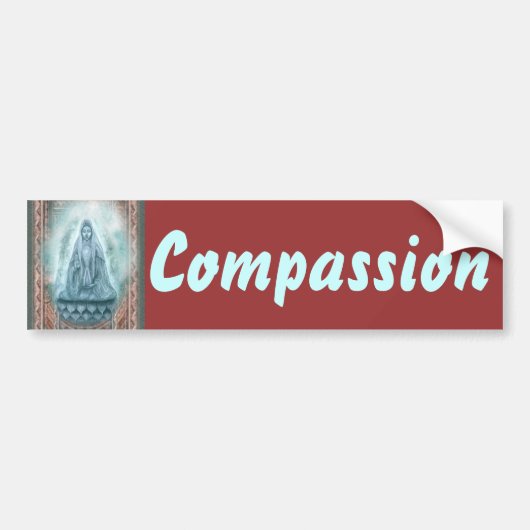 Kuan Yin-bumpersticker Bumpersticker (Voorkant)