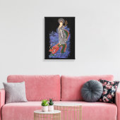 Kuan yin canvas afbeelding (Insitu (Woonkamer))
