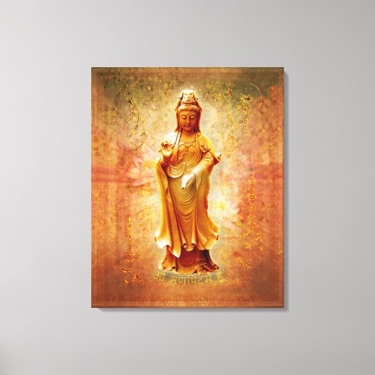 Kuan Yin Canvas Afdruk (Voorkant)
