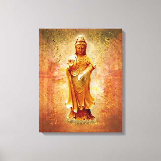 Kuan Yin Canvas Afdruk (Voorkant)