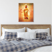 Kuan Yin Canvas Afdruk (Insitu (Slaapkamer))