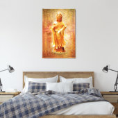 Kuan Yin Canvas Afdruk (Insitu (Slaapkamer))