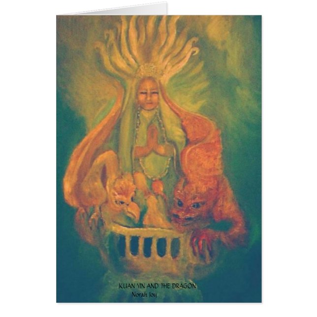 KUAN YIN EN DE DRAGON (Voorkant)