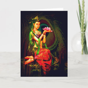 Kuan Yin en de Veer van de Pauw Kaart