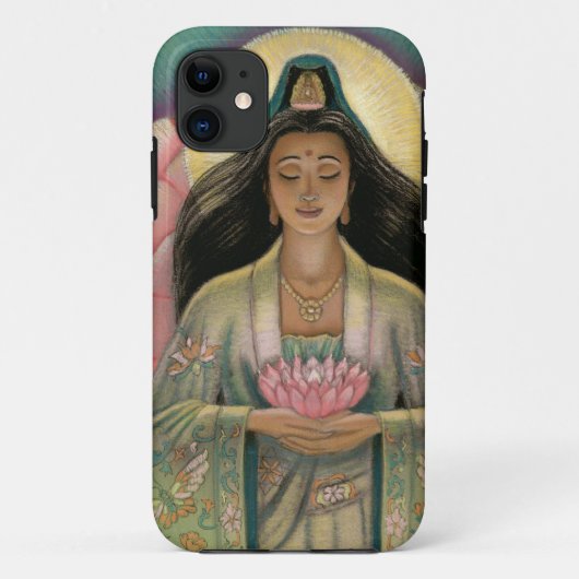 Kuan Yin Goddess of Compassion iPhone 5 Hoesje (Achterkant)