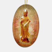 Kuan Yin Keramisch Ornament (Links)
