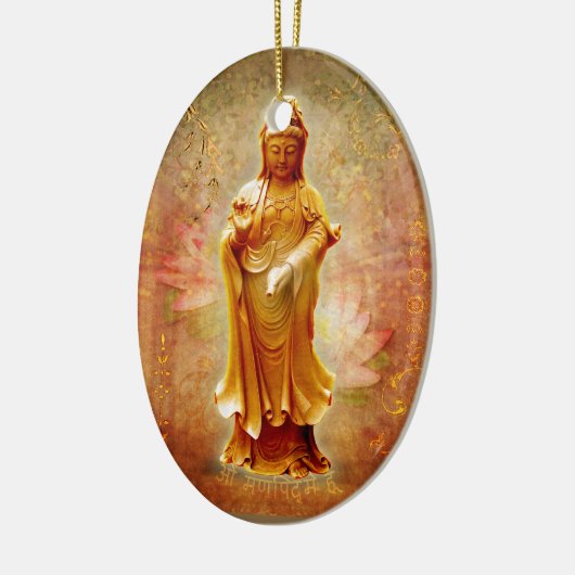 Kuan Yin Keramisch Ornament (Links)