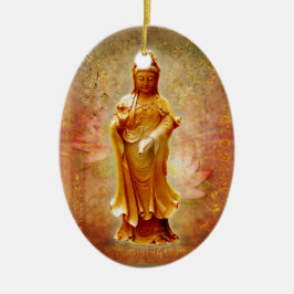 Kuan Yin Keramisch Ornament