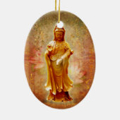 Kuan Yin Keramisch Ornament (Achterkant)