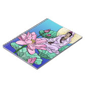 Kuan Yin op een Lotus Notitieboek (Linkerzijde)