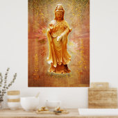 Kuan Yin Poster (Keuken)